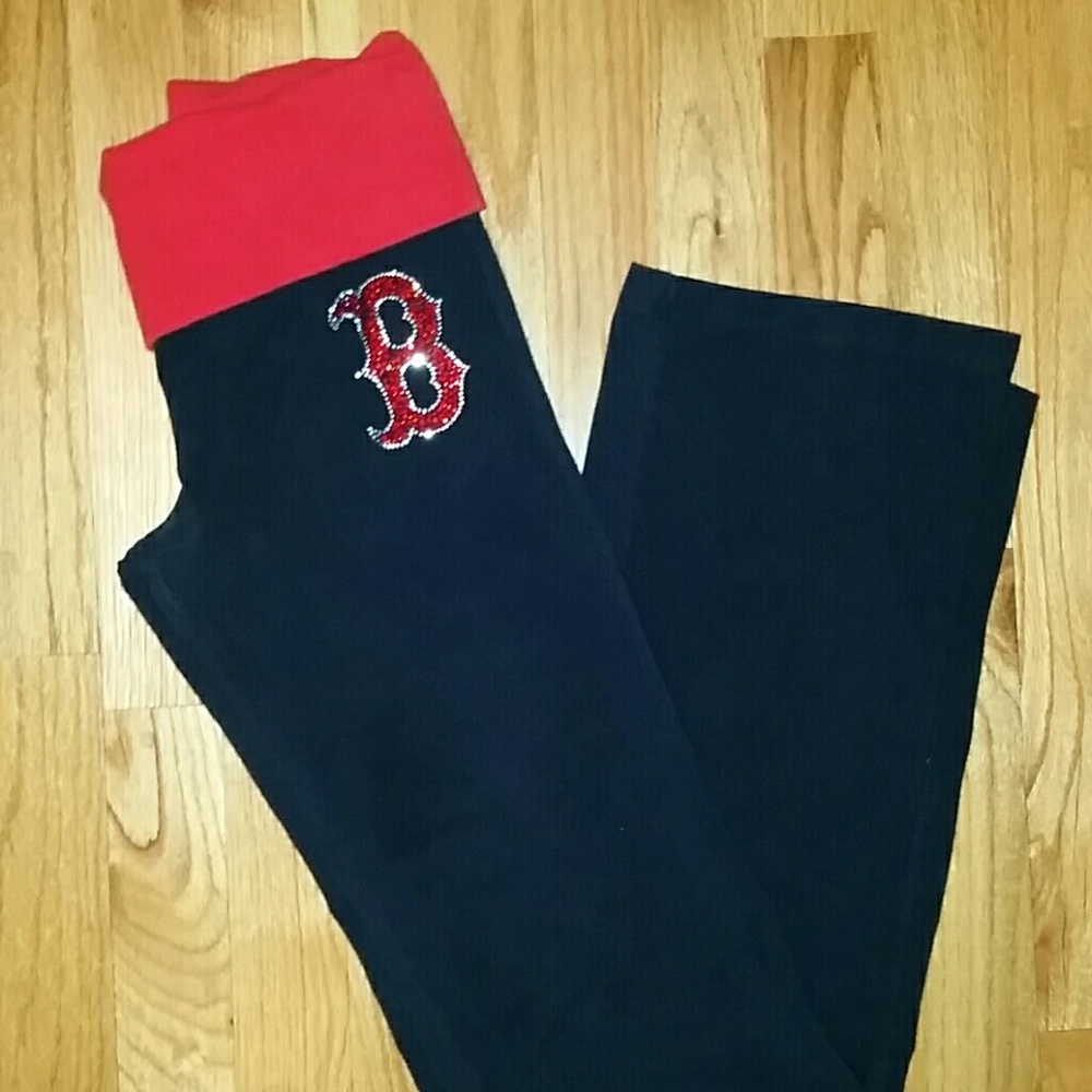 PINK by VS Bling Red Sox Yoga Pants